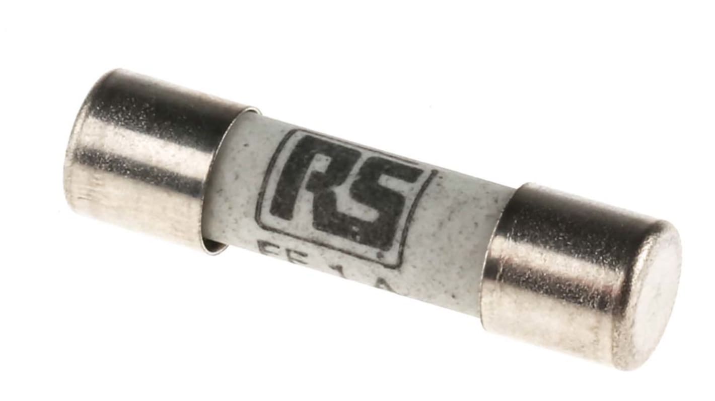 RS PRO 1A FF Ceramic Cartridge Fuse, 5 x 20mm