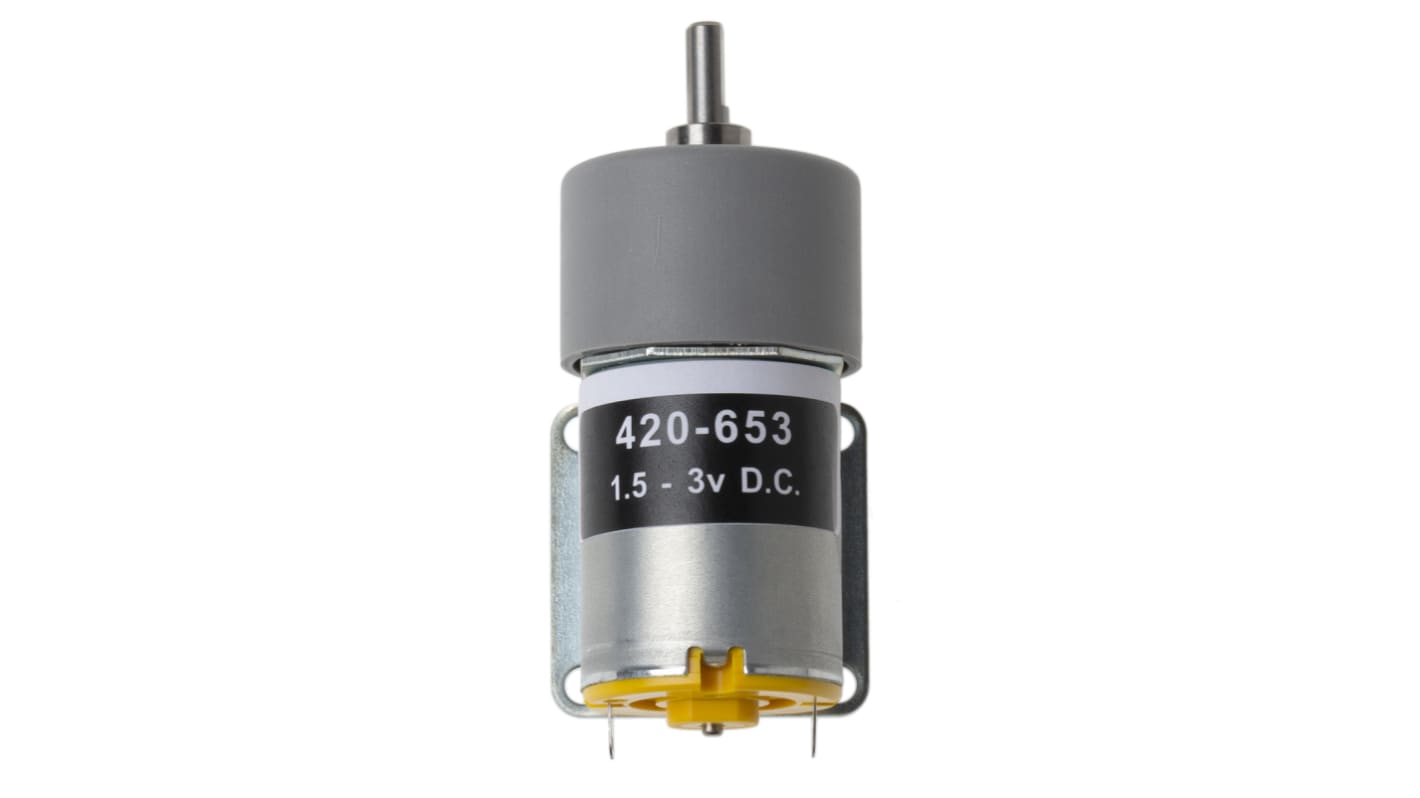 Rs-Online Motoriduttore RS PRO 3 V c.c. 1 7 W 29 giri/min