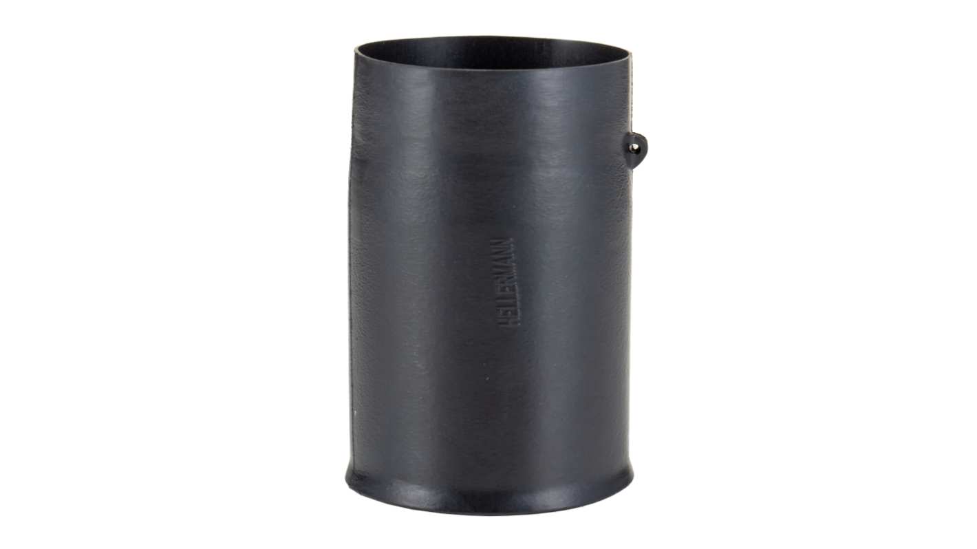 HellermannTyton Krympekabelsko, Lige, 1-vejs, Sort Polyplefin, Diameter: 43mm