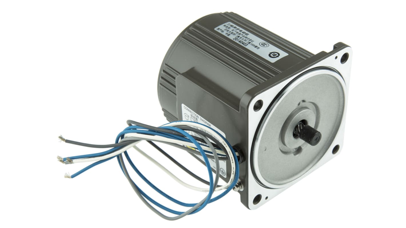 Panasonic M8M Reversible Induction AC Motor, 25 W, 3 Phase, 4 Pole, 230 V