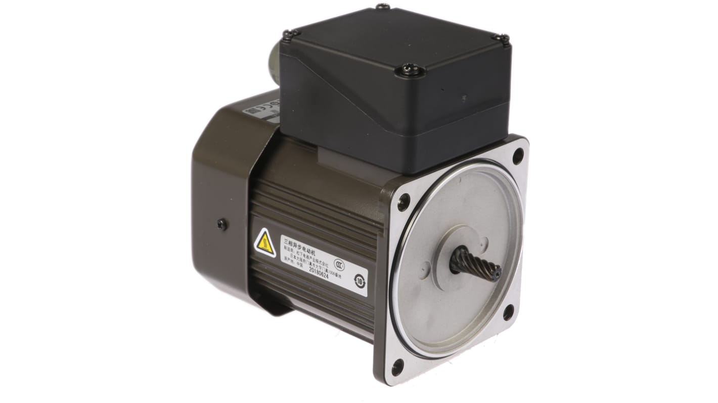 Panasonic M9M Reversible Induction AC Motor, 60 W, 3 Phase, 4 Pole, 400 V