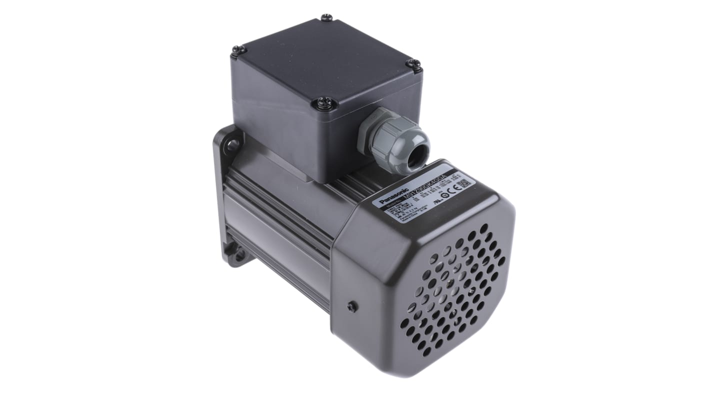 Moteur AC Panasonic, série M91, 4P, 135 x 90 x 90 mm, 90 W 230 V