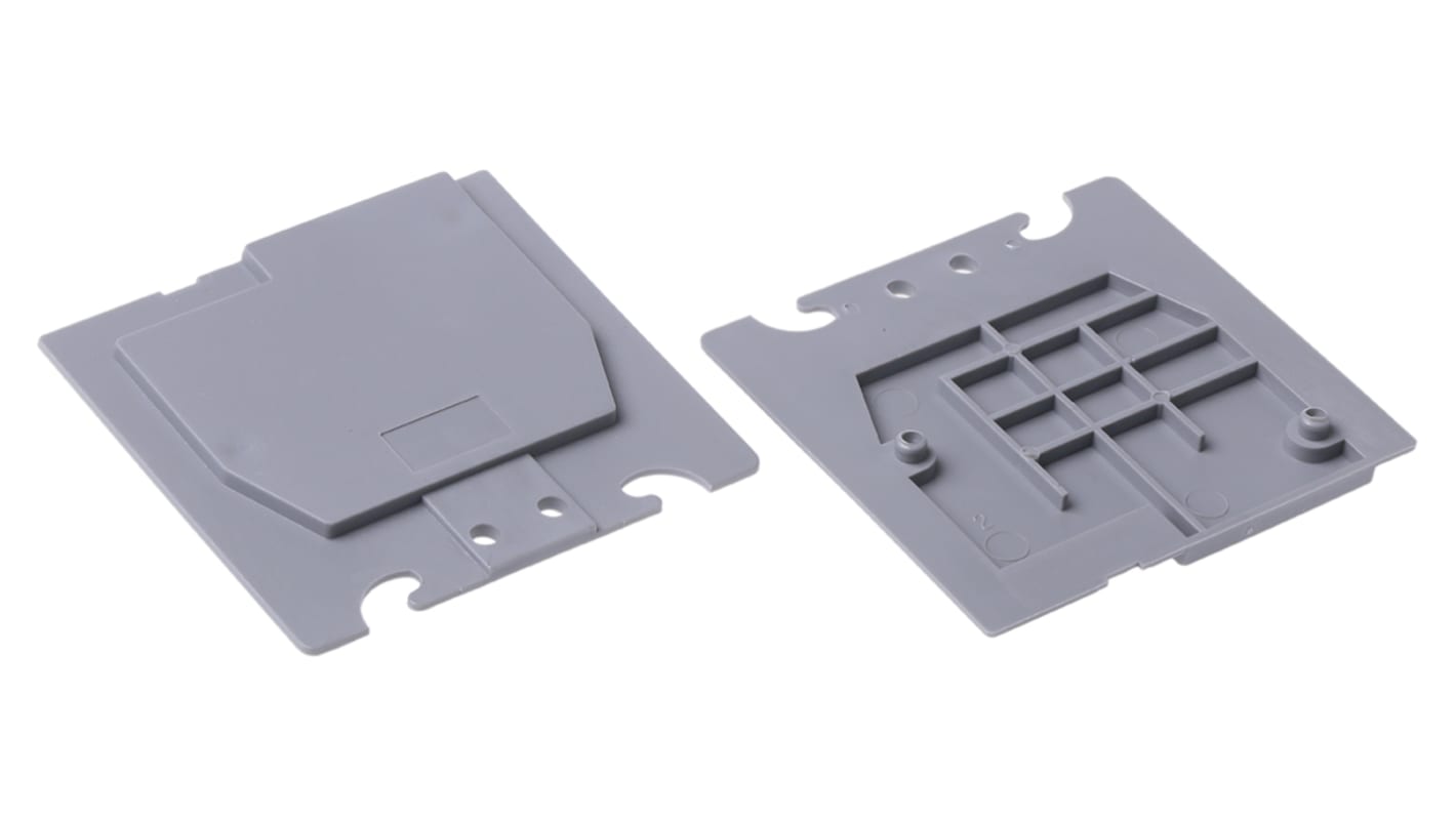 Entrelec SCF Series End Section for Use with Terminal Block