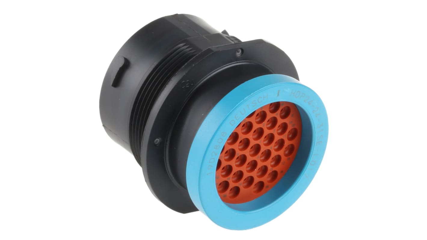 Deutsch Circular Connector, 31 Contacts, Cable Mount, Socket, Female, IP67, HD20 Series