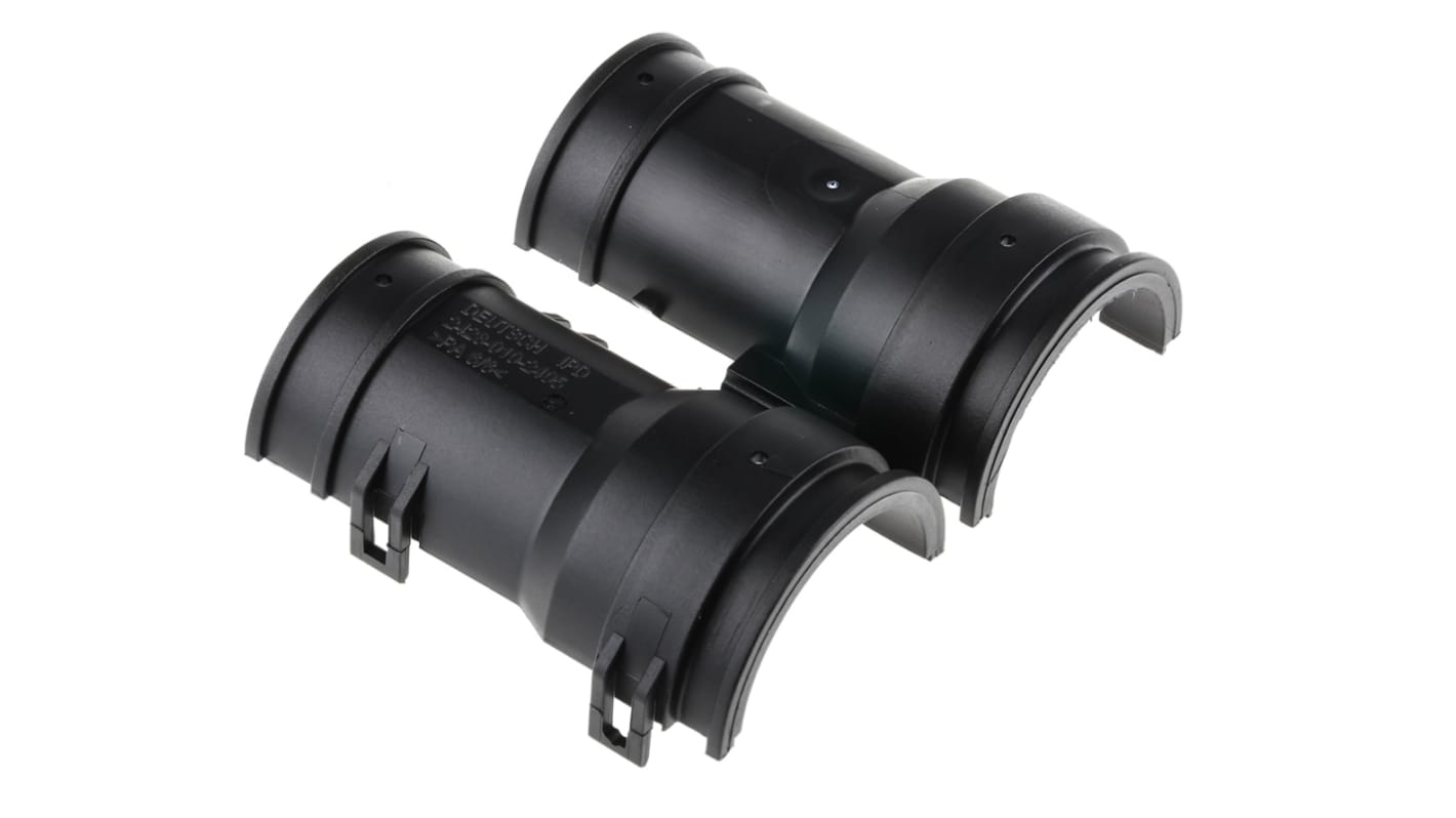 Deutsch, L017Size 24 Straight Conduit Adaptor With Strain Relief, For Use With HDP20 Series