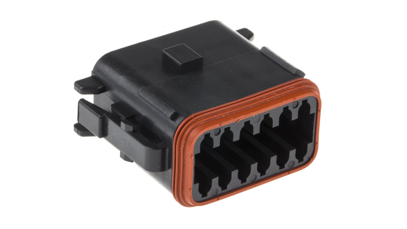 Connettore automotive Deutsch, Maschio, 13A, 12 vie