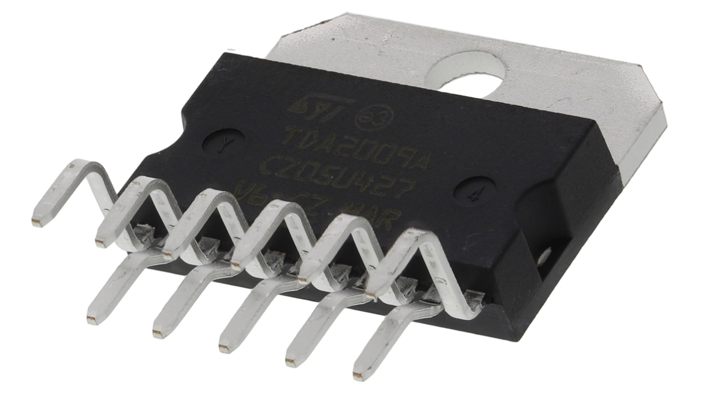 STMicroelectronics Audio Verstärker Class-AB 2-Kanal Stereo MULTIWATT V 12.5 W @ 4 Ω, 7 W @ 8 Ω 11-Pin +150 °C