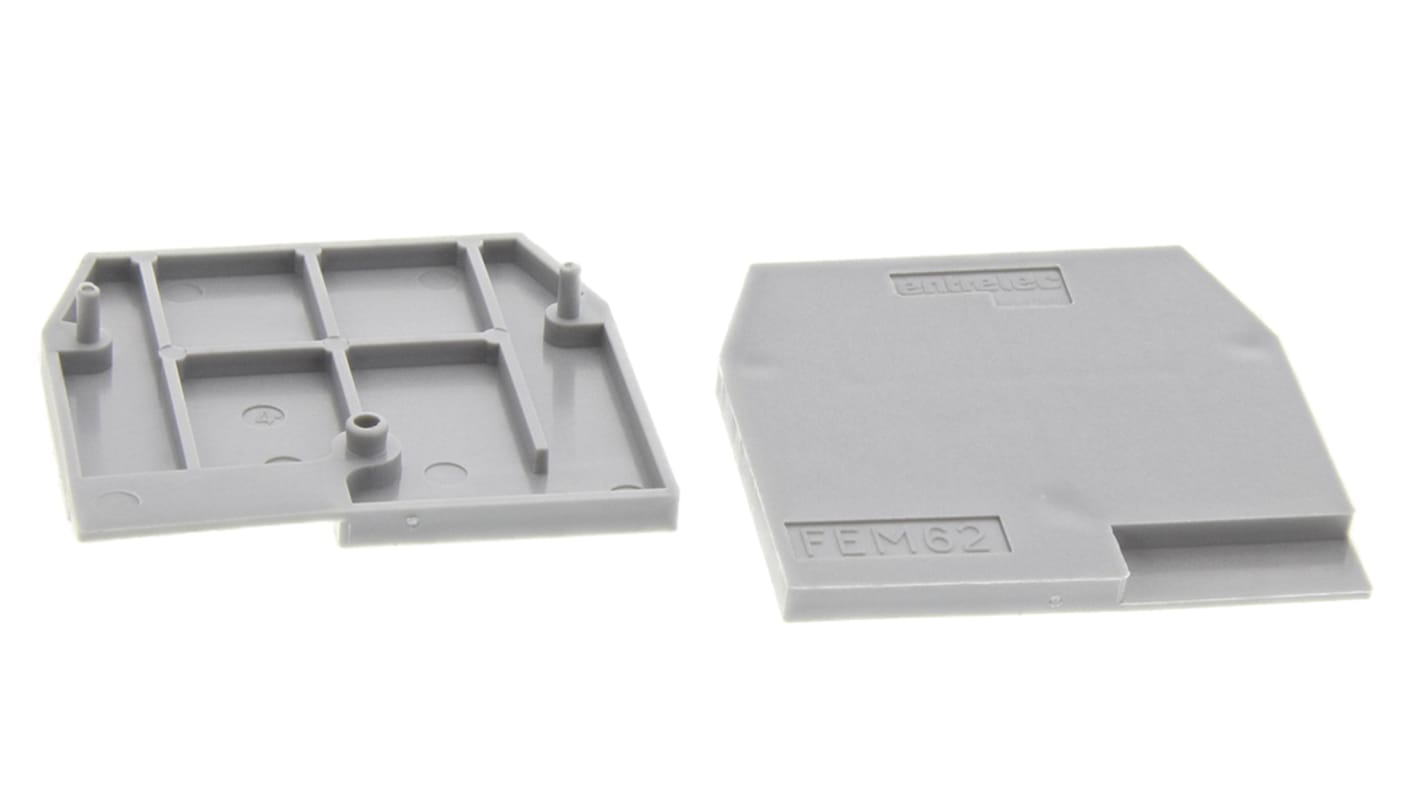 Entrelec FEM Series End Section for Use with Terminal Block