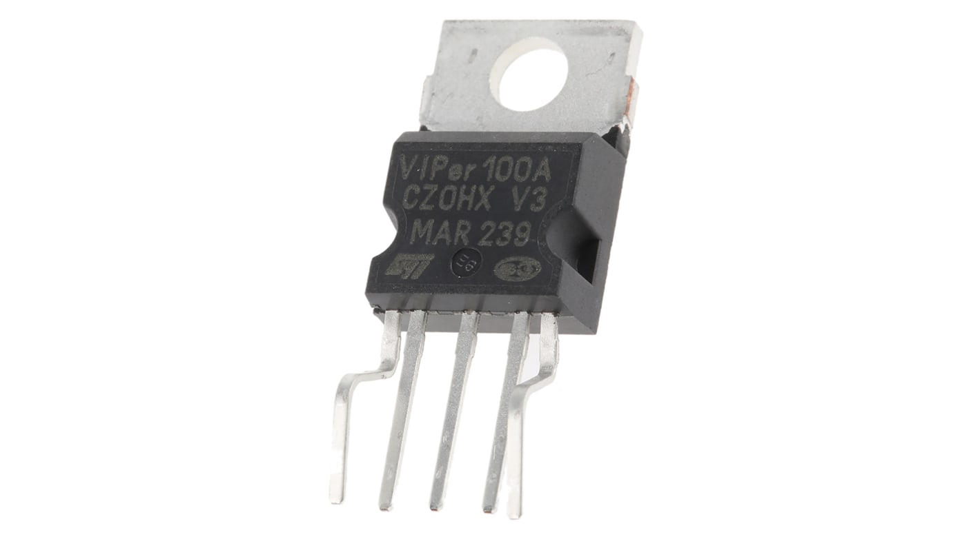 Kontroler PWM 110 kHz Otwór przezierny 5 -pinowy STMicroelectronics PENTAWATT