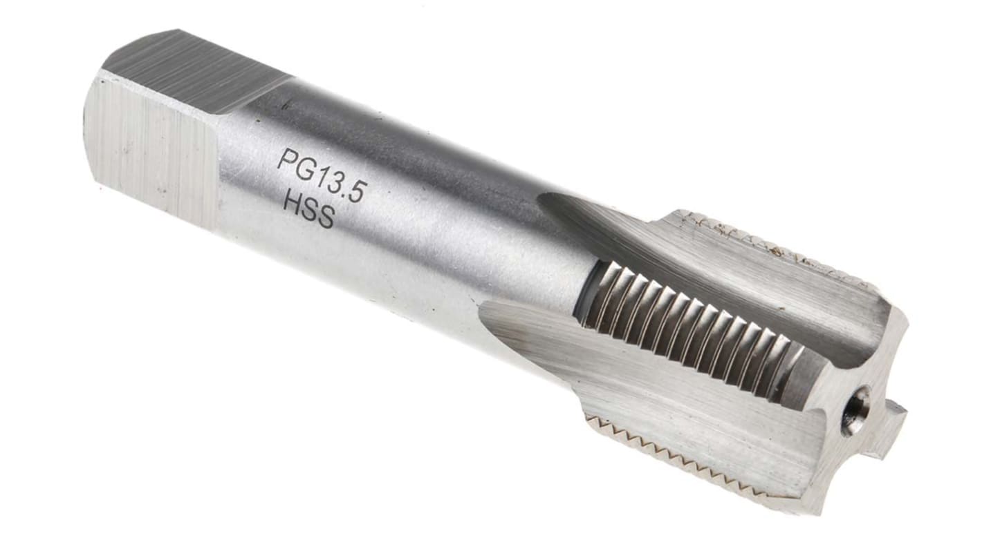 RS PRO Threading Tap, PG13.5 → 18 Thread, PG Standard, Hand Tap