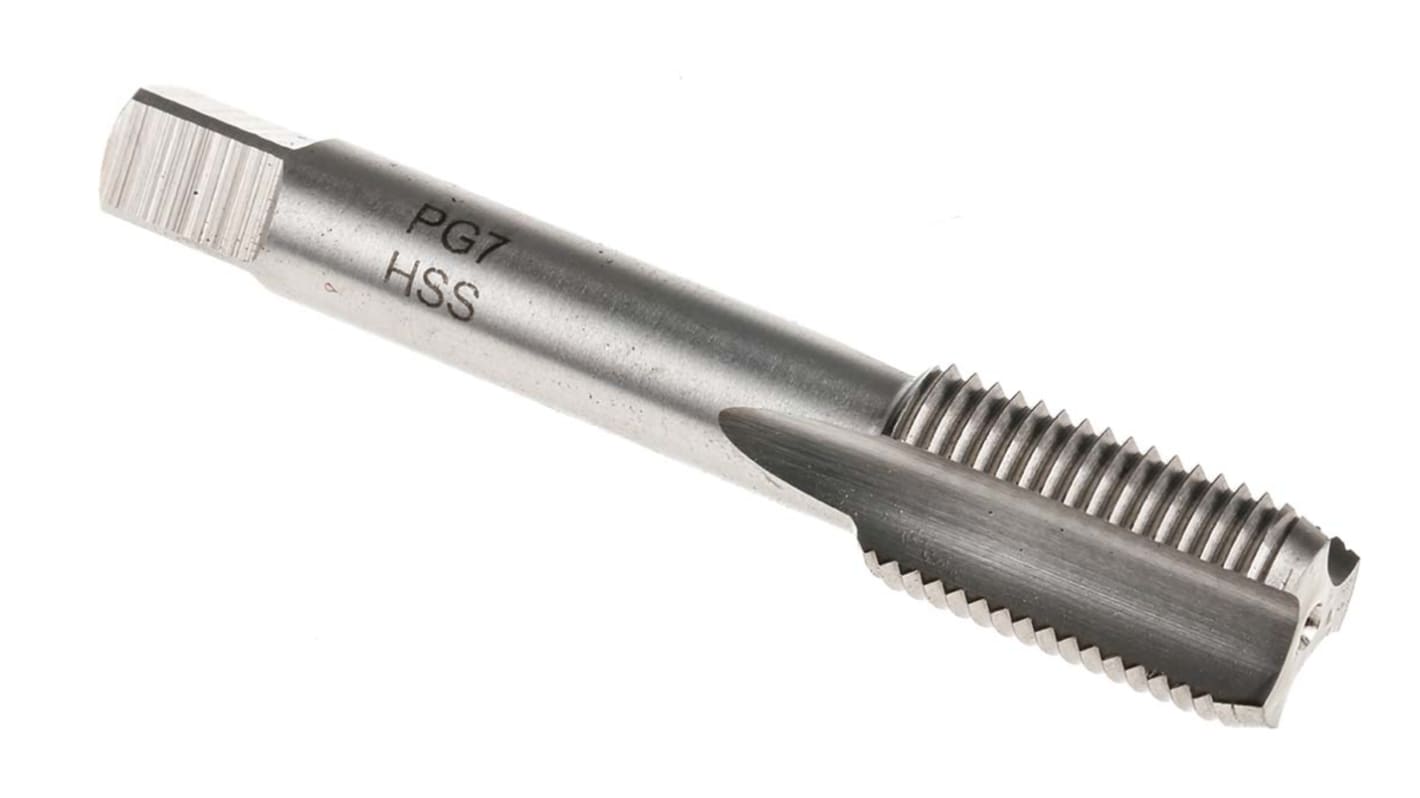 RS PRO Threading Tap, PG7 → 20 Thread, PG Standard, Hand Tap