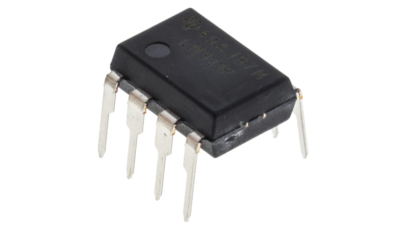 Texas Instruments 通用比较器芯片, PDIP, 通孔安装, 双/单电源, 0.165μs响应