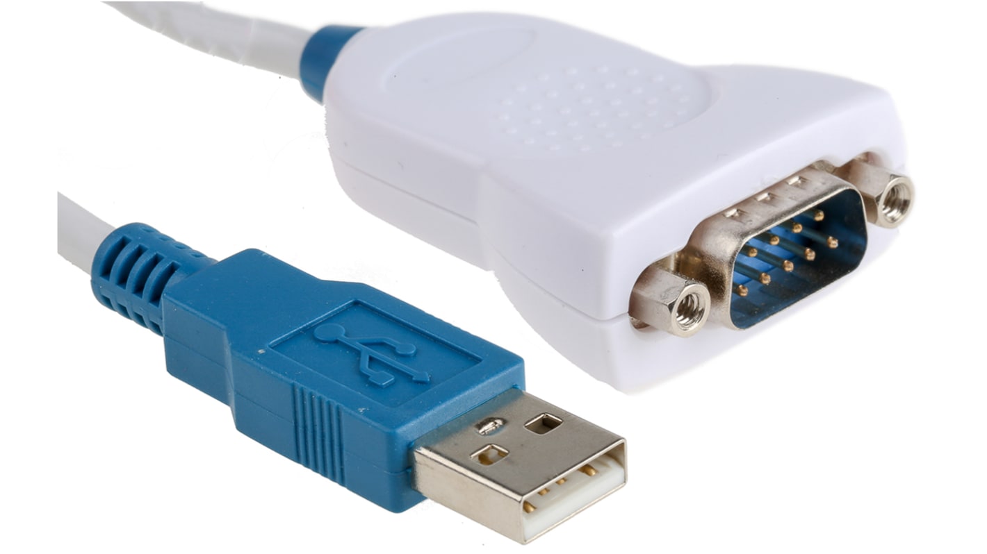 Cable convertidor FTDI Chip UC232R-10, Conector A USB A, Conector B DB-9