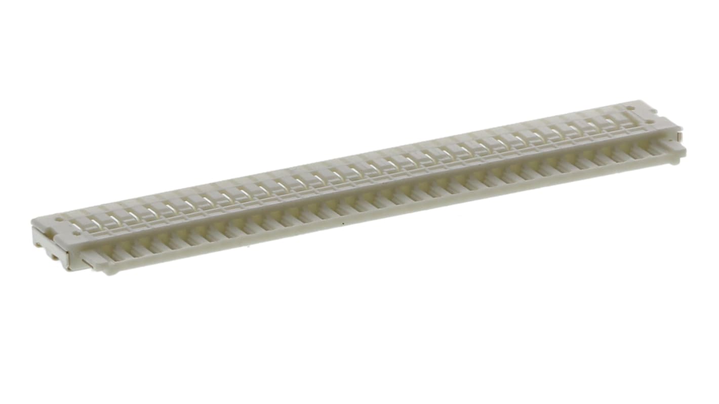 JAE, FI-X 1mm Pitch 30 Way 1 Row Straight Cable Mount LVDS Connector, Plug Housing, Crimp Termination