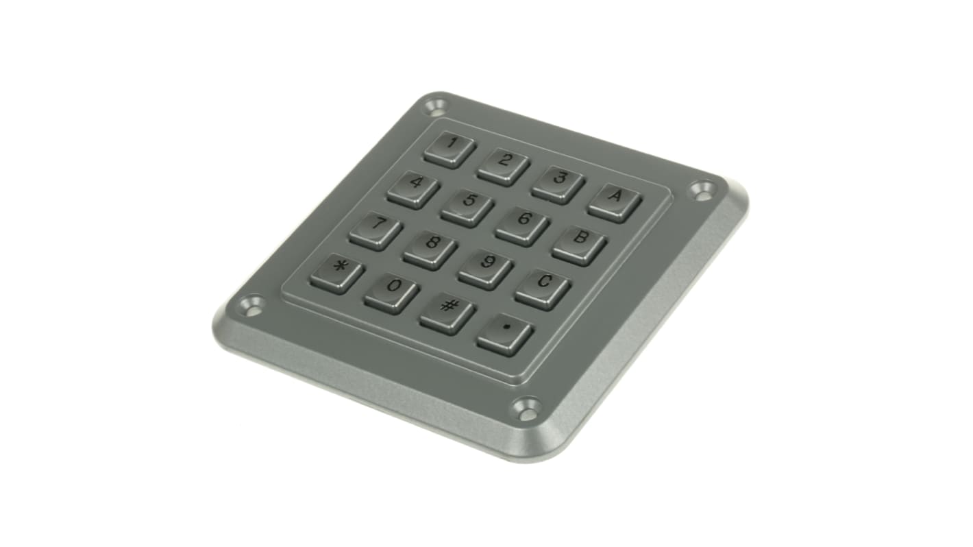 Teclado numérico, 16 teclas IP65