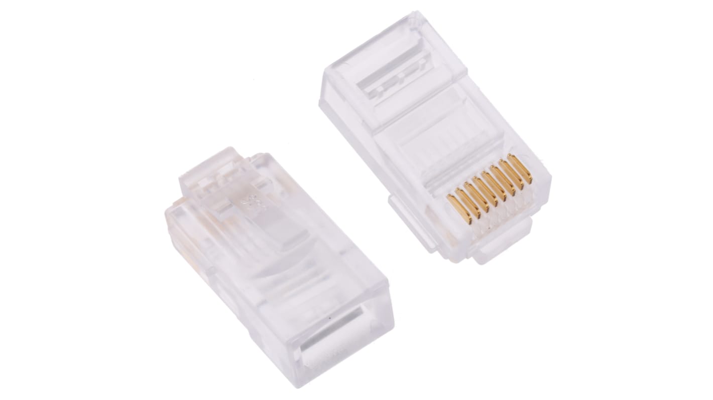 Bel-Stewart 940-SP Series Male RJ45 Connector, Cable Mount Straight 1 Port 8 -Way