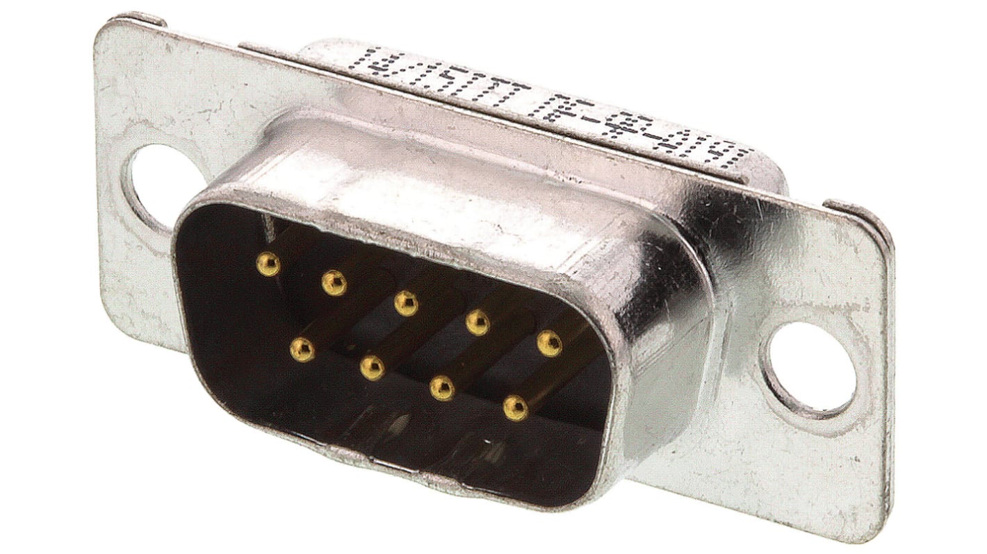 ITT Cannon ORIGINAL D 9 Way Panel Mount D-sub Connector Plug