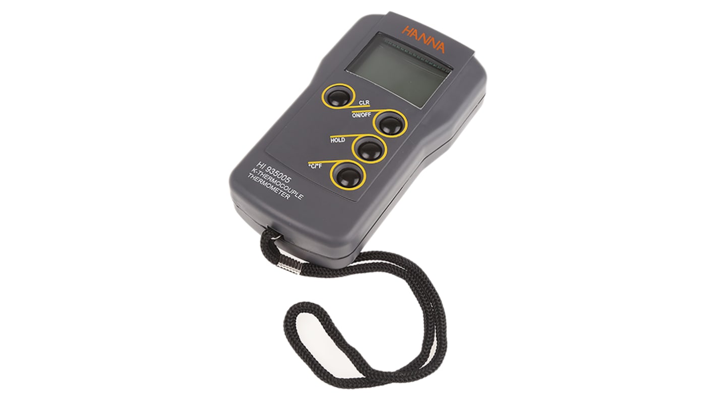 Hanna Instruments KIT935005 Thermometer Kit, -50°C Min, ±0.2 % Accuracy, °C and °F Measurements