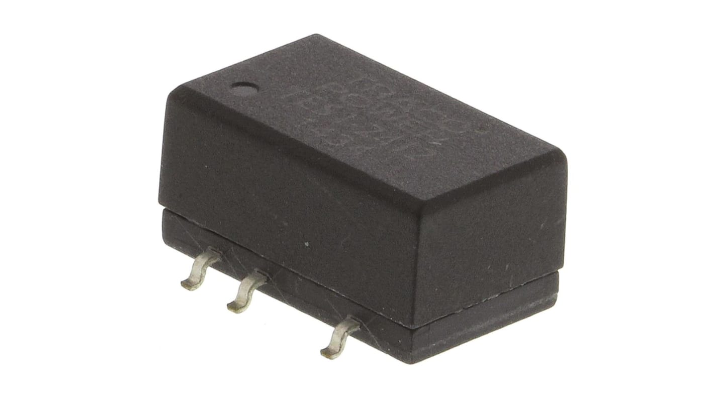 TRACOPOWER TES 1 DC-DC Converter, 12V dc/ 85mA Output, 21.6 → 26.4 V dc Input, 1W, Surface Mount, +85°C Max Temp