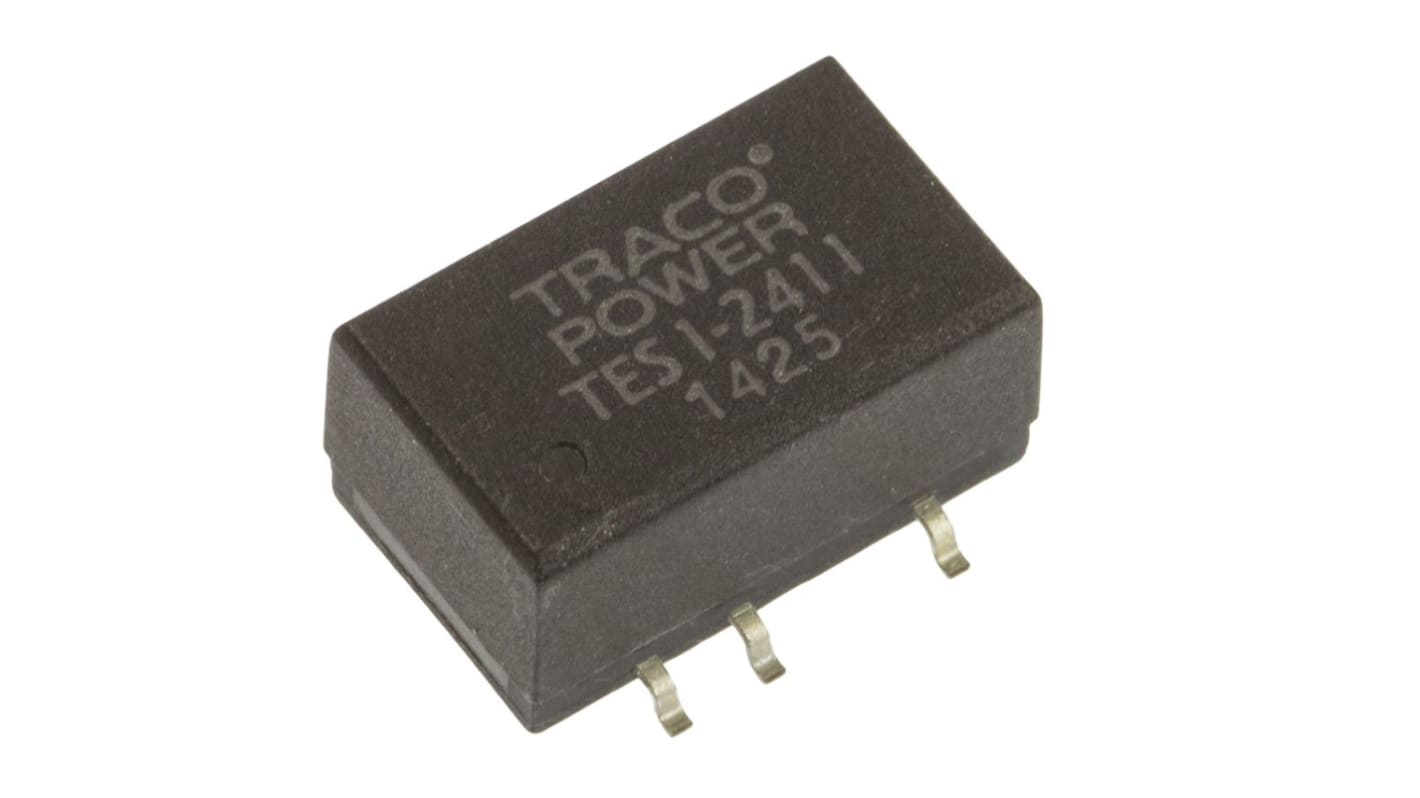 Przetwornica DC-DC, 1W, Uwe 21,6 → 26,4 V DC, Uwy 5V dc, Iwy 200mA, TRACOPOWER