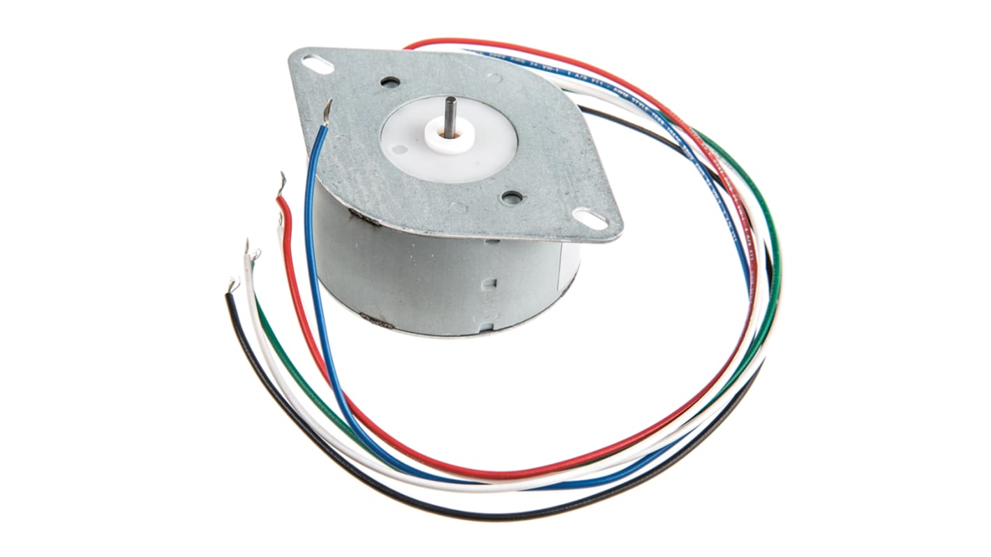 Crouzet Permanent Magnet Stepper Motor, 57mNm Torque, 12.9 V, 7.5°, 2mm Shaft