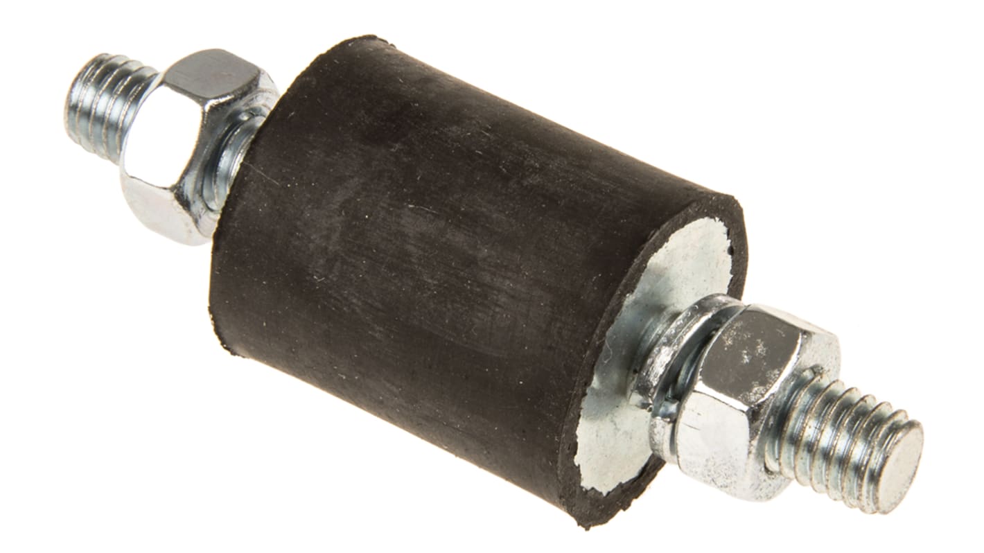 Supporto antivibrazione FIBET in Gomma naturale, M8, Ø 25mm, H. 70mm