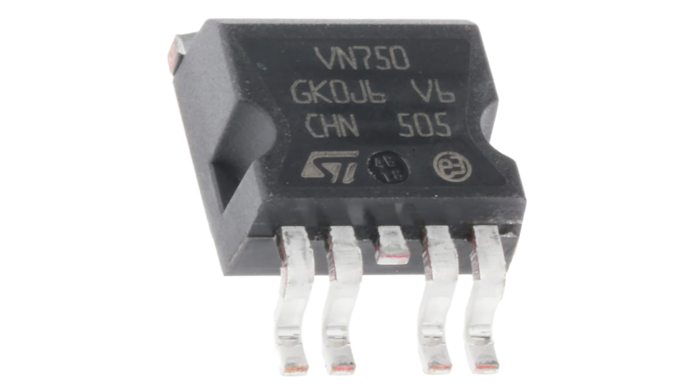 MOSFET kapu meghajtó VN750B5-E CMOS, 6 A, 36V, 5-tüskés, P2PAK