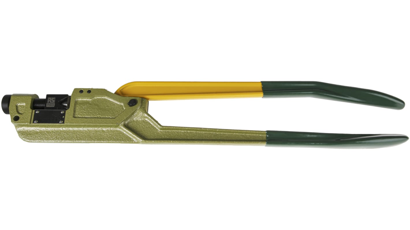 RS PRO Hand Crimp Tool for Tubular Cable Lugs, 10 → 95mm² Wire