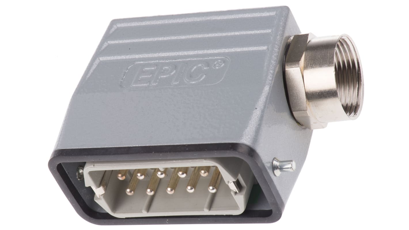 EPIC Coupler Kit, 10 Way, 16A, Male, H-A, 600 V