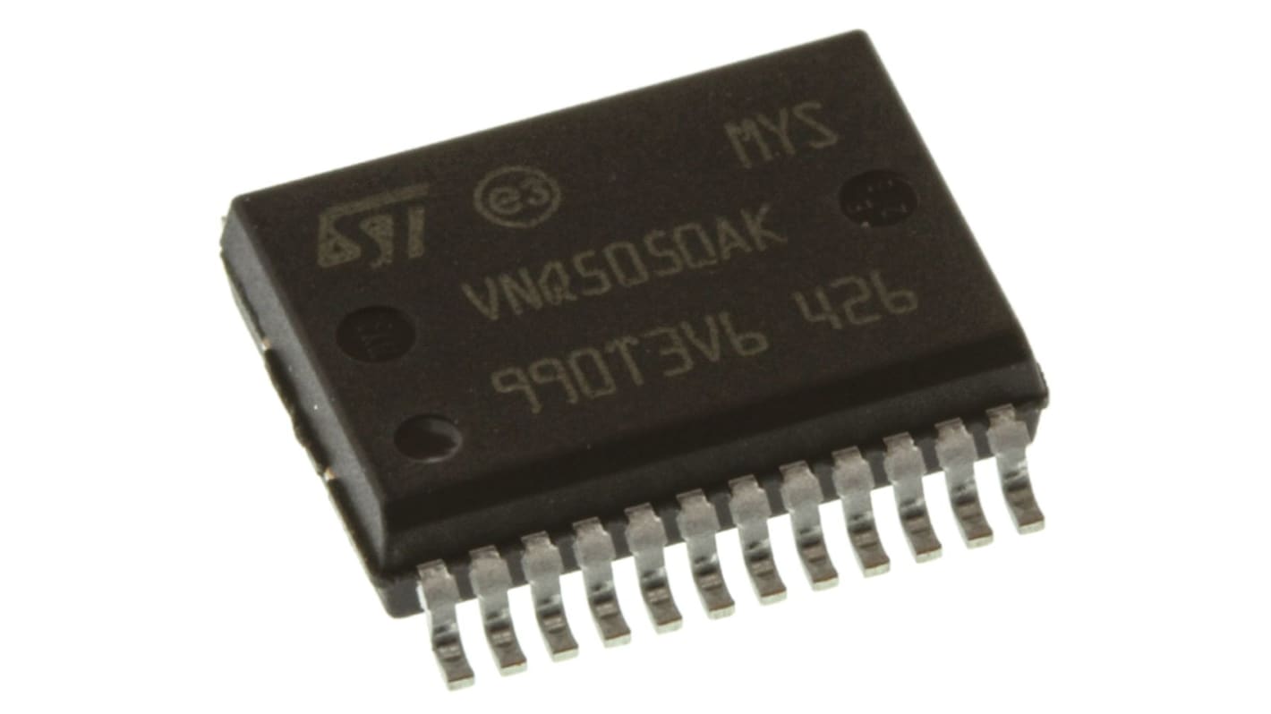 STMicroelectronics VNQ5050AK-E Gate Driver 24-Pin, PowerSSO