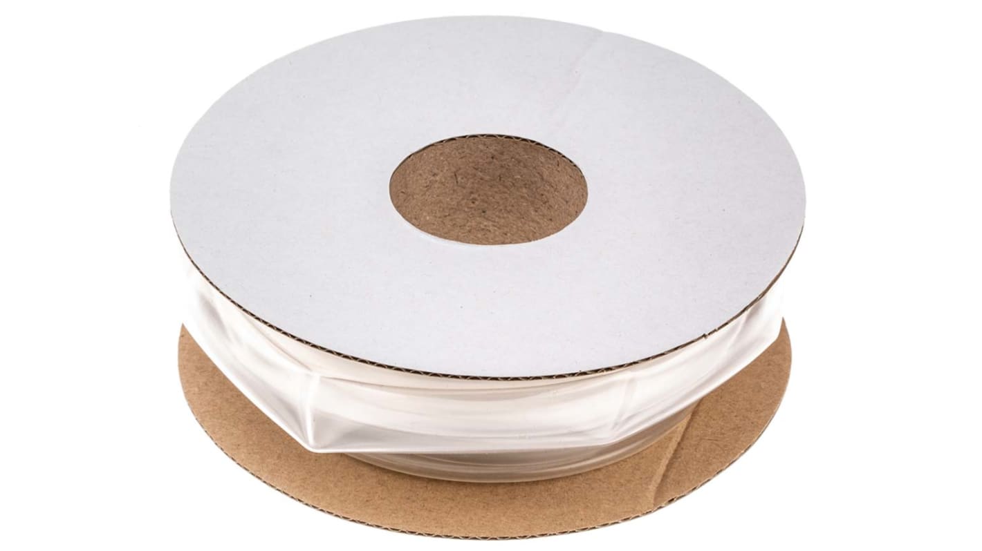 HellermannTyton Adhesive Lined Heat Shrink Tubing, Clear 12mm Sleeve Dia. x 5m Length 3:1 Ratio, HIS-A Series