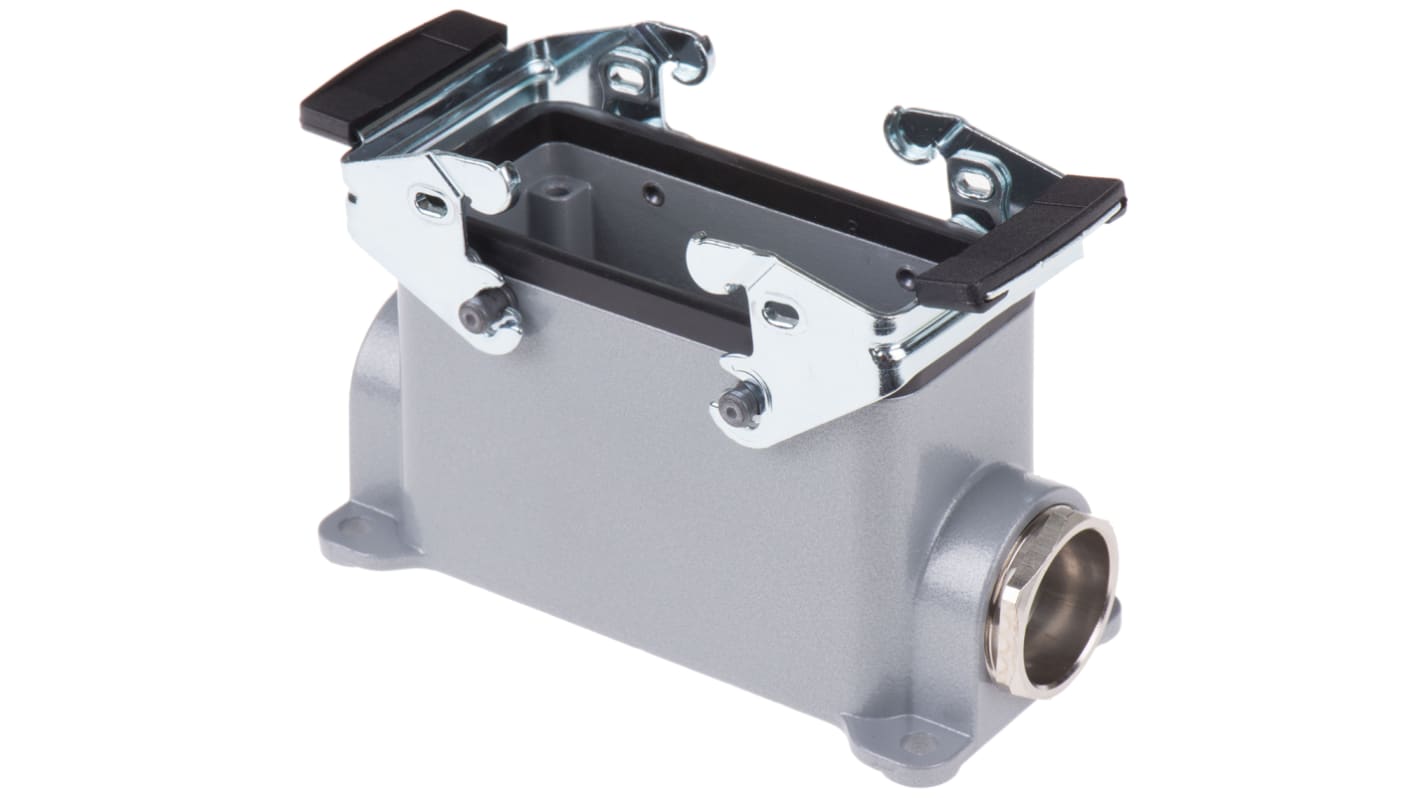 EPIC H-B Heavy Duty Power Connector Hood, 16 (H-BE), 72 (H-DD) Contacts, PG21 Thread EPIC Range