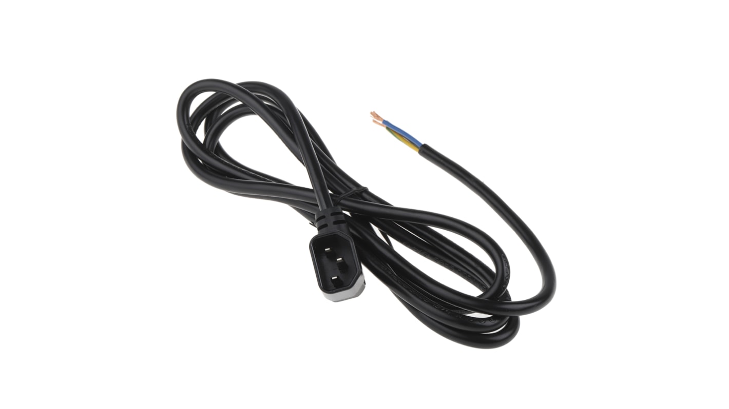 RS PRO Power Cord, 2m