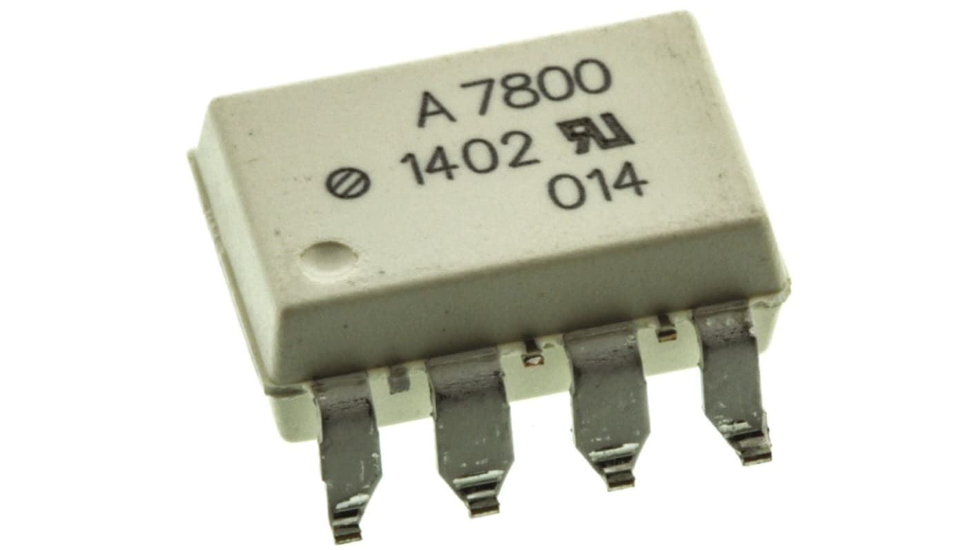 HCPL-7800-300E Broadcom, Isolation Amplifier, 5 V, 8-Pin PDIP SMD