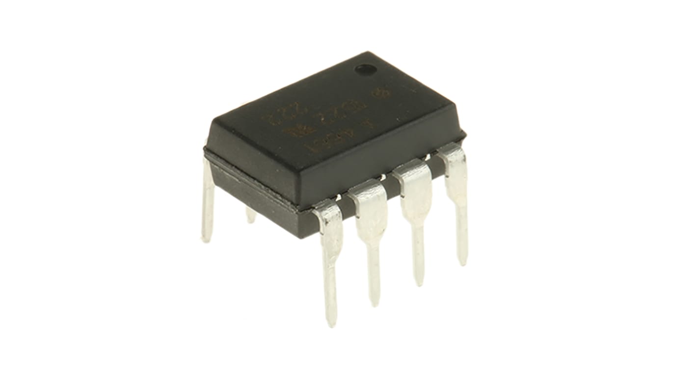Broadcom, HCPL-4661-000E DC Input Transistor Output Dual Optocoupler, Through Hole, 8-Pin DIP