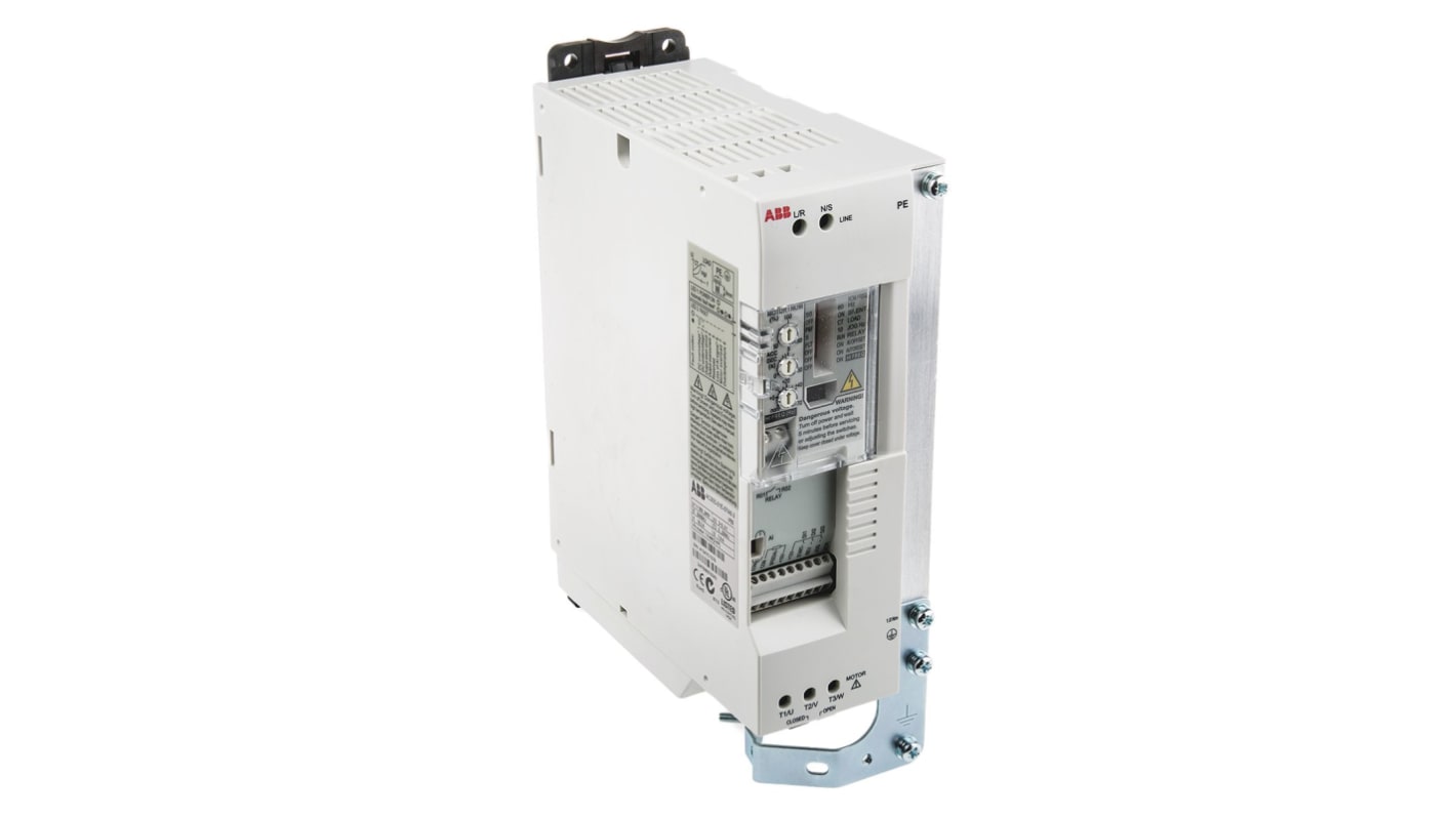 ABB Inverter Drive, 1.5 kW, 1 Phase, 230 V, 7.6 A, ACS55 Series