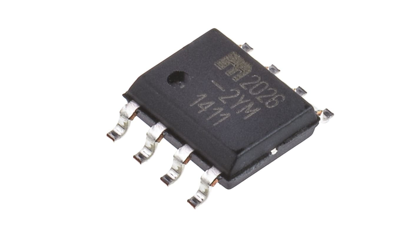 IC de conmutación USB de potencia, MIC2026-2YM, Lado alto, Quad canales 90mΩ SOIC, 8 pines