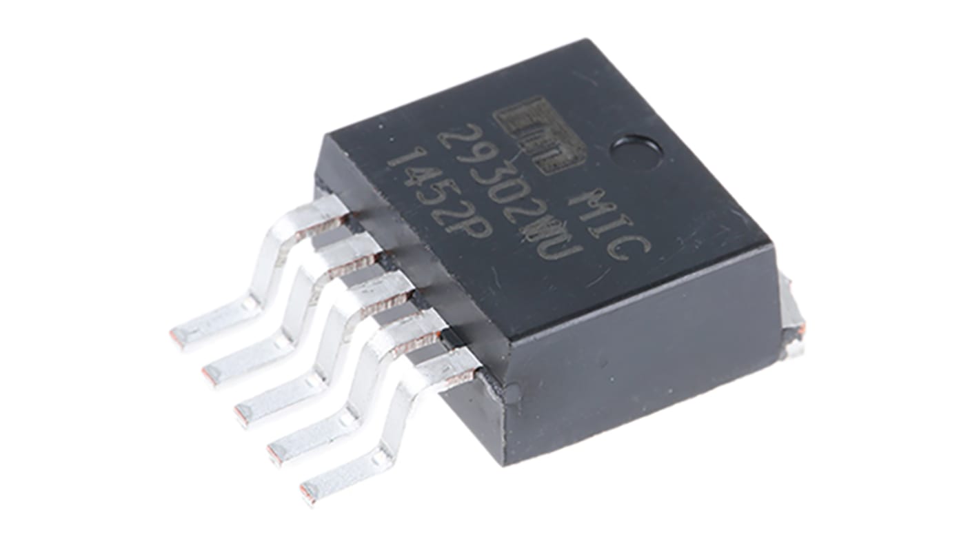 Micrel MIC29302WU, LDO Voltage Regulator, 3A Adjustable, 1.25 → 26 V, ±1% 6-Pin, D2PAK