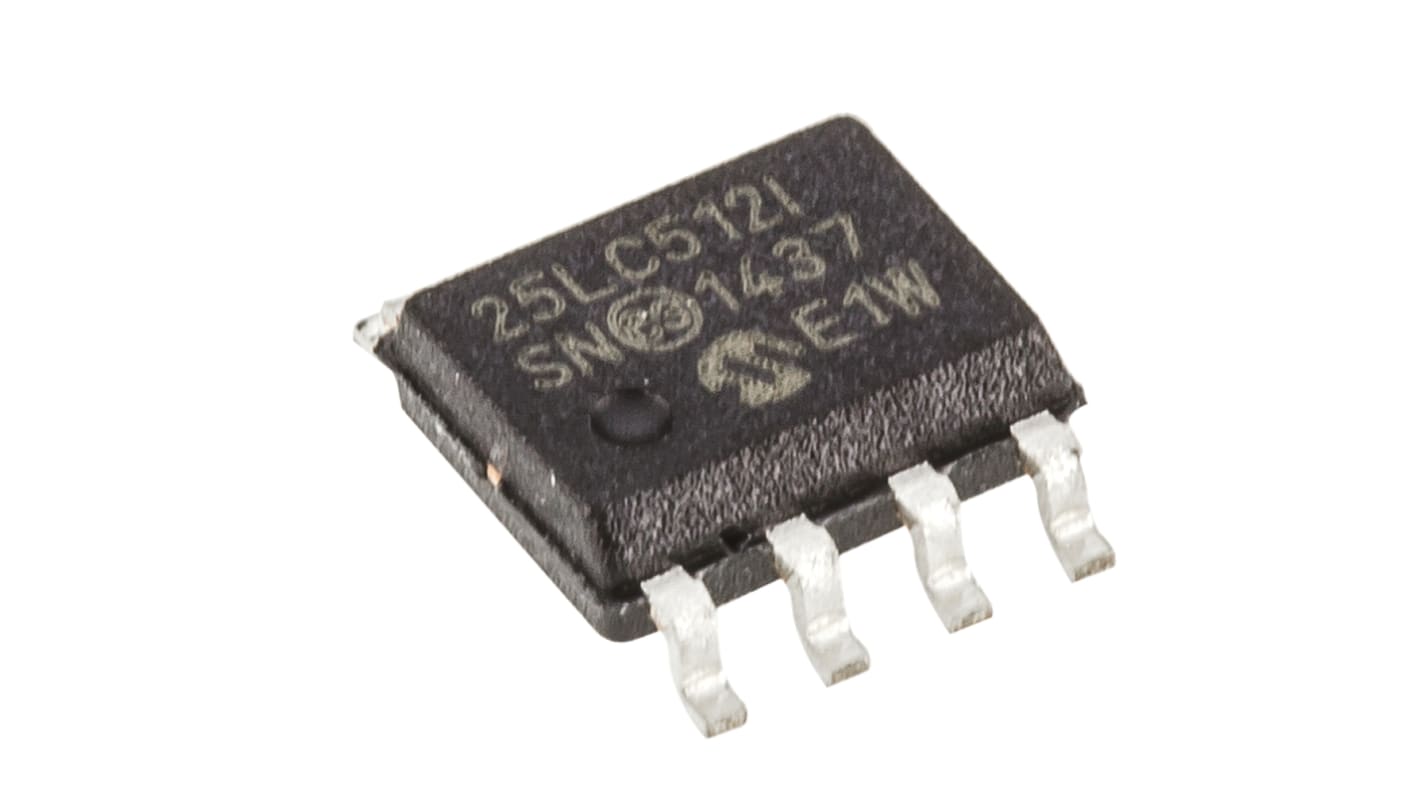 Pamięć szeregowa EEPROM Montaż powierzchniowy 512kbit 8-pinowy SOIC 64K x 8 bit