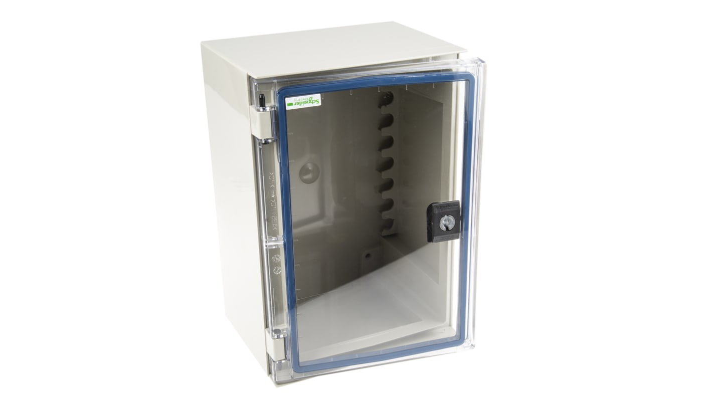 Coffret mural Schneider Electric Thalassa PLM en PET Gris dim. ext. 310 x 215 x 160mm, IP66
