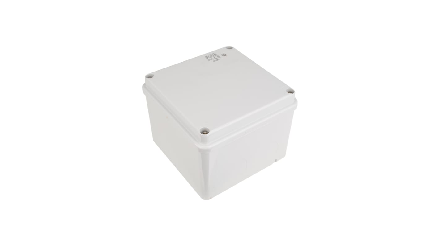 ABB 热塑性塑料接线盒, 100 x 100 x 80mm, IP65