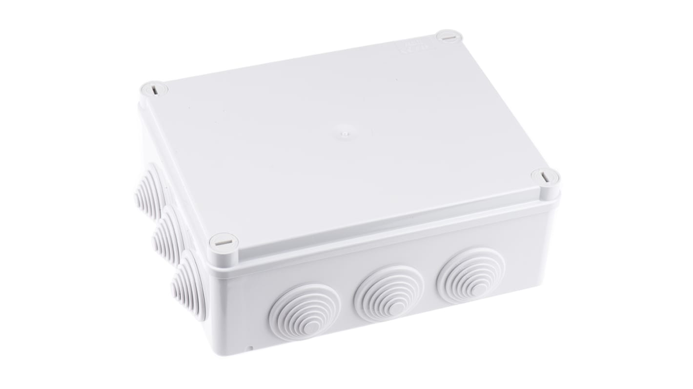 ABB Grey Thermoplastic Junction Box, IP55, 80 x 220 x 170mm