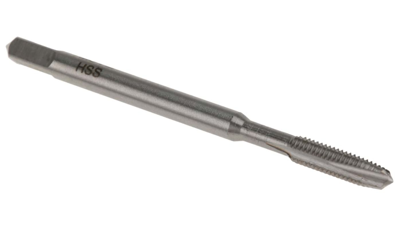 RS PRO Threading Tap, M3 Thread, 0.5mm Pitch, Metric Standard, Manual or machine tap