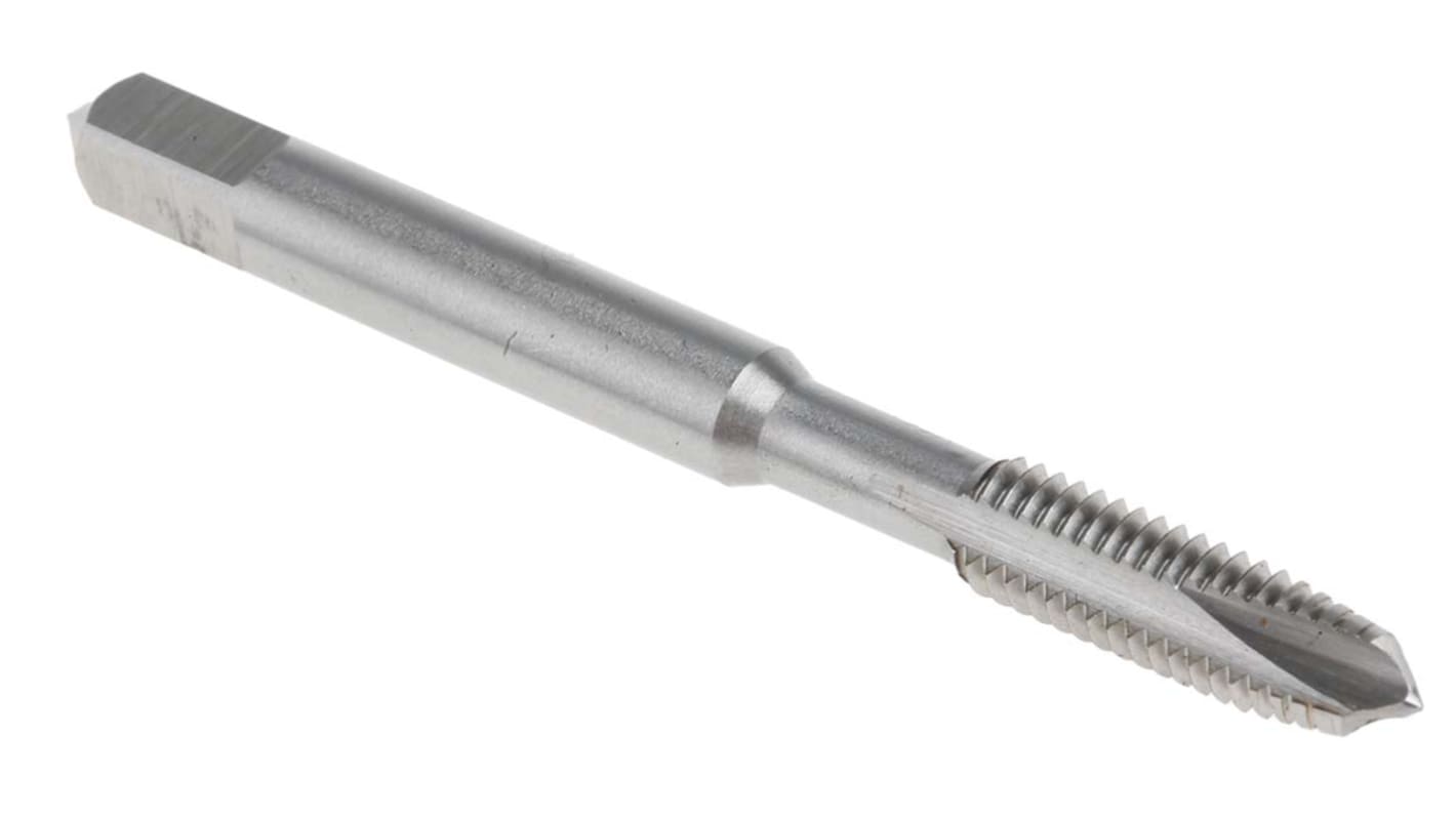 RS PRO Threading Tap, M6 Thread, 1mm Pitch, Metric Standard, Manual or machine tap