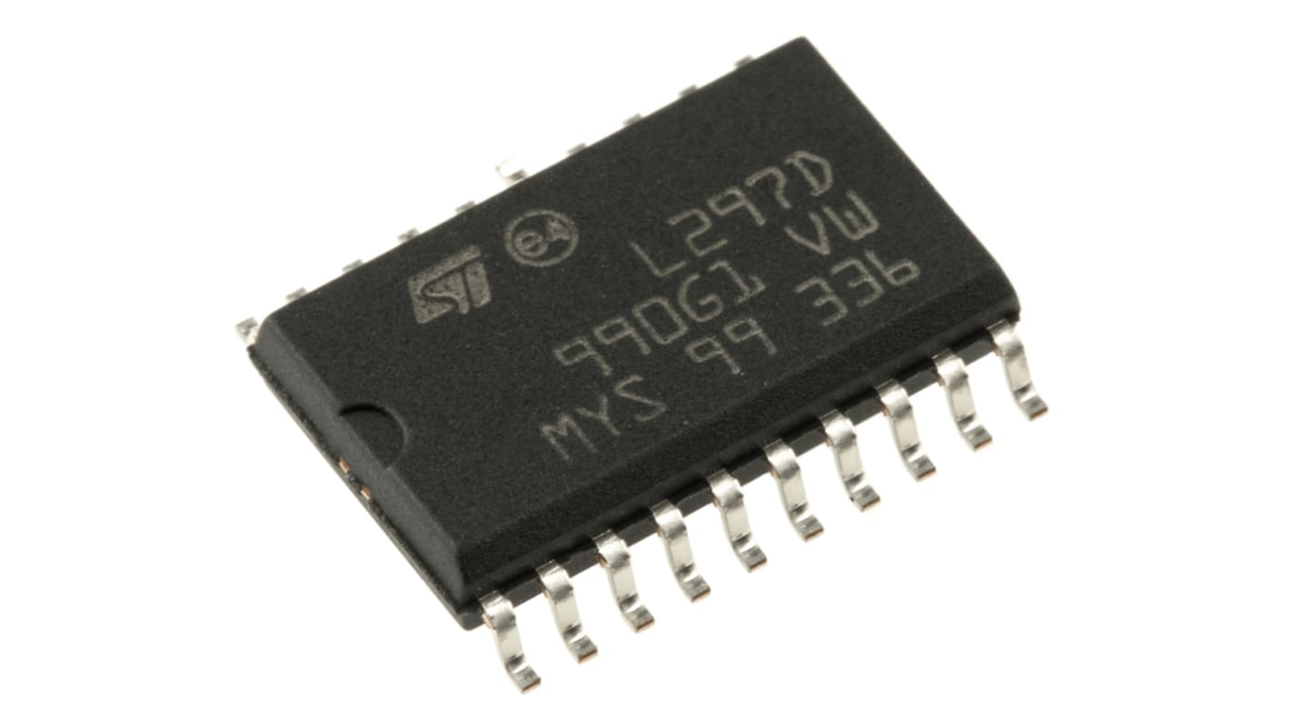 STMicroelectronics L297D, Stepper Motor Controller, 7 V 20-Pin, SOIC