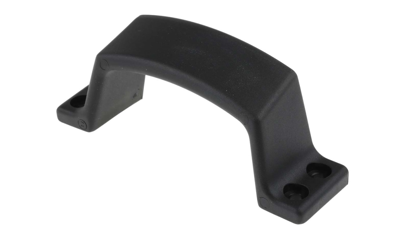 Poignée en Plastique RS PRO, entraxe 140mm, 164mm x 64 mm x 42mm, filetage 6.5 mm