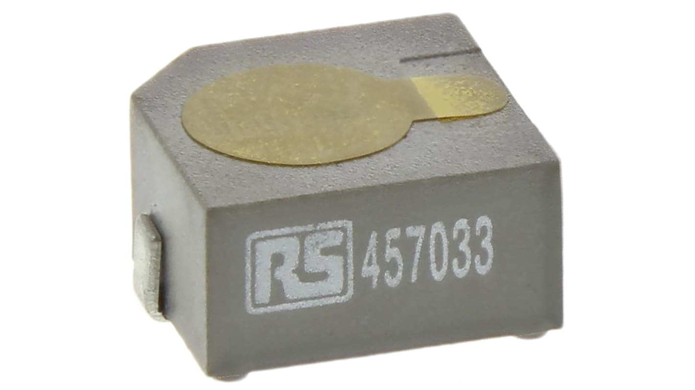 Piezoelektrický bzučák 80dB, Povrchová montáž obdélníková vlna Externí RS PRO