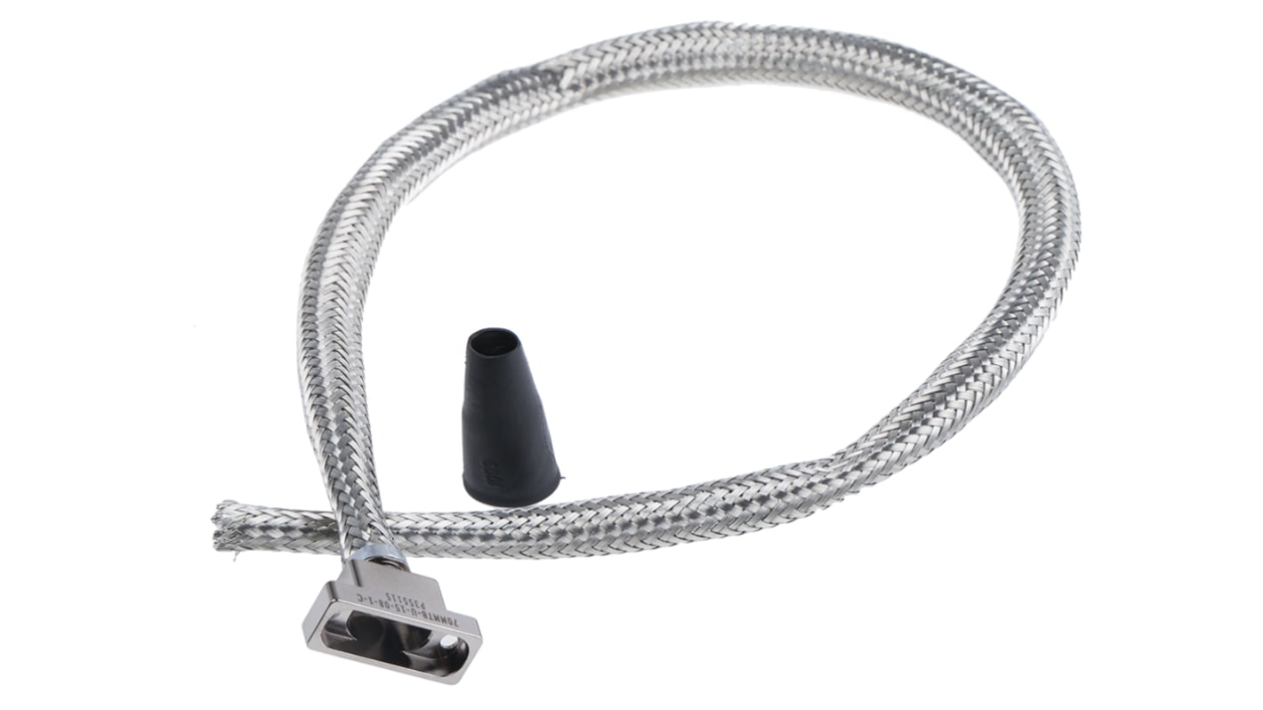 Polamco 100P2554 Series Aluminium D Sub Backshell, 15 Way