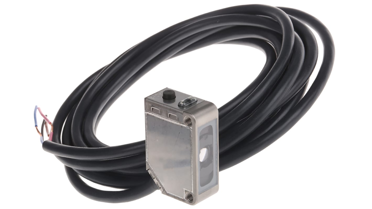 Rs-Online Sensore fotoelettrico Rettangolare Omron a diffusione rilevamento 12 mm uscita NPN