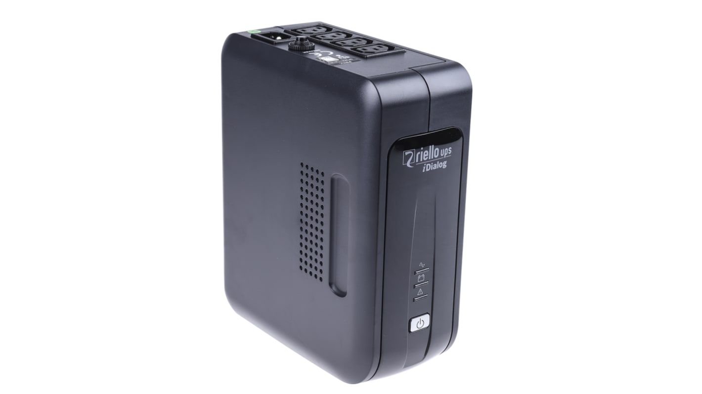 Riello 220 → 240V ac Input Stand Alone Uninterruptible Power Supply, 400VA (240W), iDialog